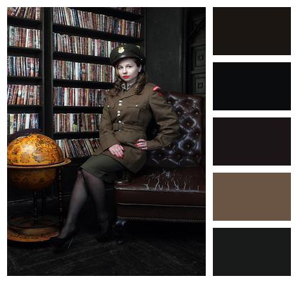 The Officer Military Uniform The Second World War Image